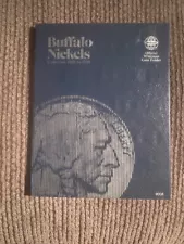 Whitman Buffalo Nickels Collection 1913-1938 Coin Folder #9008