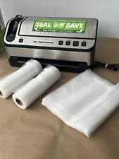 FoodSaver V4880 2-in-1 Food Vacuum Sealer Machine Automatic with Bags & Rolls