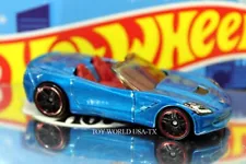 2017 Hot Wheels Multi Pack Exclusive '14 Corvette Stingray Convertible Blue