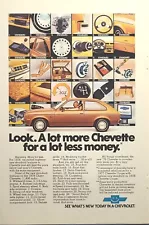 '78 Chevy Chevette 2-Door Coupe Hatchback at the '77 Price Vintage Print Ad 1977