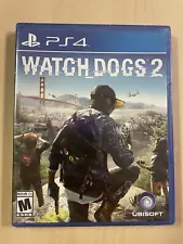 WATCH DOGS 2 - SONY PS4 - BRAND NEW SEALED