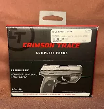 CRIMSON TRACE LG-416G GREEN LASER LASERGUARD FOR RUGER EC9S, LC9, LC9S & LC380