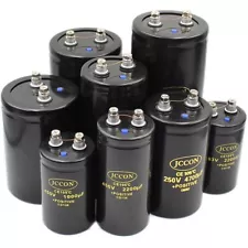 63V 100 250 400 450V Large Screw Terminal Electrolytic Capacitors 1000uF-47000uF