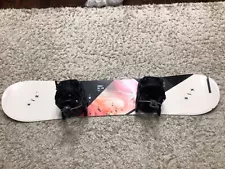 K2 Kandi CM 129 Girls snowboard. With Clip On Bindings.