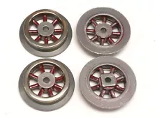 SL-95 Red Spoke Wheels for Lionel Prewar "O" Electric Locomotives, Set of 4