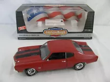 Ertl American Muscle Diecast 1/18 Red 1970 Chevrolet Chevelle SS454 LS6 Read