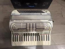 Paolo Soprani accordion vintage 1950s-60s (Estimated) with case