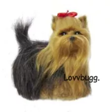 Yorkie Yorkshire Terrier Dog for 18" American Girl Doll Pet FREESHIP ADD-ONS!