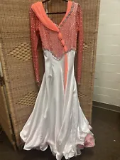 Standard ballroom dance competition dress pre owned