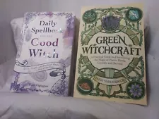 Green Witchcraft And Good Witch Spell Book Set