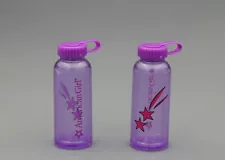 American Girl 2pcs purple water bottle for 18'' doll McKenna's accessories drink