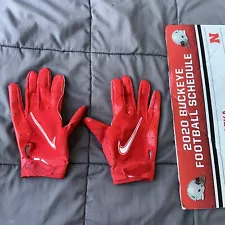 Nike Ohio State Football Gloves Team Issued Player Exclusive (Size L)