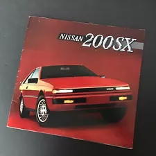 1986 Nissan 200SX Dealer Car Sales Brochure - E, XE, TURBO