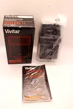 New in Box Vivitar Auto Thyristor 550FD N flash for Nikon SLR cameras