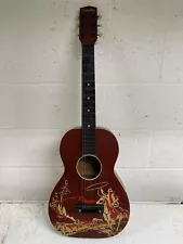 Sears Silvertone Guitar 1/2 Size Cowboy 50’s