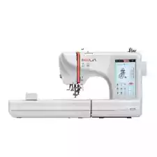 Computerized Embroidery Machine 7'' Large LCD Touchscreen for Beginner Homeuse