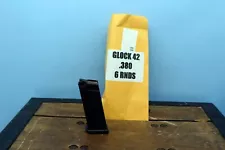 GLOCK 42 magazine .380acp 6 round factory