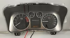 2007 HUMMER H3 USED DASHBOARD INSTRUMENT CLUSTER FOR SALE (MPH)