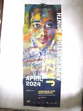 Duke Ellington 2024 Jazz Appreciation Month Poster Artist LeRoy Neiman 13" x 36"