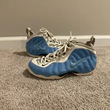 Nike Air Foamposite Pro University Carolina Blue UNC 2003 624041-411 Size 8.5