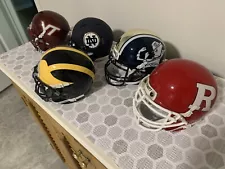 mini College Football Helmets