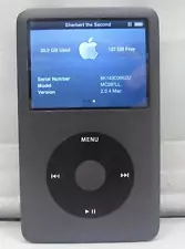 Apple iPod Classic 7th Gen 160GB MP3 Player A1238 MC297LL - Free shipping