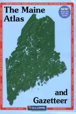 Maine State Atlas & Gazetteer, by DeLorme, 35th edition, 2019