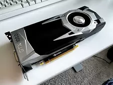 Nvidia Geforce GTX 1060 6 GB GPU, Founders Edition Graphics Card