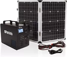 Patriot Solar Generator with panels (in box)