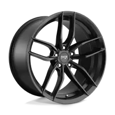 NICHE M203 Vosso Matte Black 19x8.5 +35 5x120.65 Wheels Set of Rims (For: Chevrolet Impala)