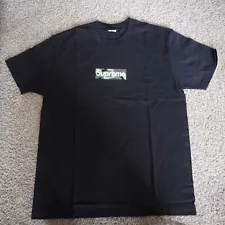 Supreme Box Logo tee fw23 Black Camo Bogo large