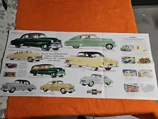 1951 Original Chevrolet Dealer Sales Brochure Bel Air Convertible Station Wagon