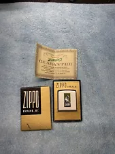 VINTAGE ZIPPOS RULE “Clark Equipment” Labeled