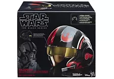 STAR WARS THE BLACK SERIES POE DAMERON ELECTRONIC HELMET NEW