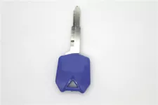 TX 1 PC Blue Blank Blade Uncut Motorcycle Key Fit for KWA 2006-2007 ZX10R v202