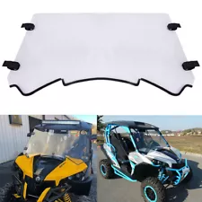 For Can am maverick 1000r max 1000r UTV Polycarbonate Full windshield 2013-2018