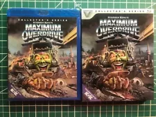 Maximum Overdrive (Vestron Video Collector's Series) (Blu-ray, 1986)Slipcover