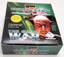 BABYLON 5 CCG The Great War Booster Box (Precedence, 1998)