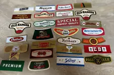 59 Different Vintage Beer Neck Labels