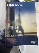 Land Rover Discovery Sport Service History Book For All Models Blank.