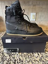 Size 11 - Nike SF Air Force 1 Black Gum