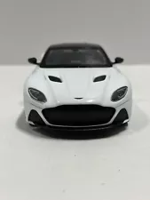 ASTON MARTIN DBS SUPERLEGGERA WHITE 1/24 DIECAST MODEL CAR BY WELLY