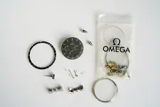 Vintage OMEGA SPEEDMASTER 105.003-65 Ed White Parts Dial Hands DON Bezel 321 OEM