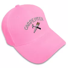 Baseball Cap Carpenter Occupation Build Embroidery Dad Hats for Men & Women