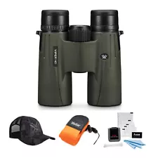 Vortex Optics Viper HD 10x42 Roof Prism Binocular + Glasspak Harness Bundle