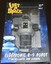 Lost In Space Electronic Lights & Sounds B9 Robot Figure DANGER WILL ROBINSON