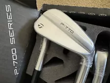 2024 TaylorMade P∙770 4-PW Irons Dynamic Gold Mid 115 (Stiff) Brand New & Sealed