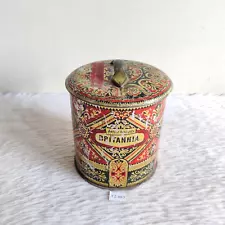 1950s Vintage Britannia Biscuits Confectionery Advertising Biscuit Tin Box TI283