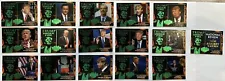 Decision 2016 Donald Trump Under Fire Green Foil 16 Card Lot