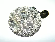 Beautiful Juliana Rhinestone Brooch with the Tag